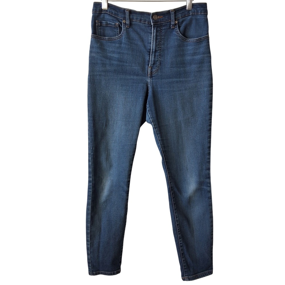 Everlane High‎ Rise Skinny Jeans Medium Wash Blue Denim Women Size 30 Regular